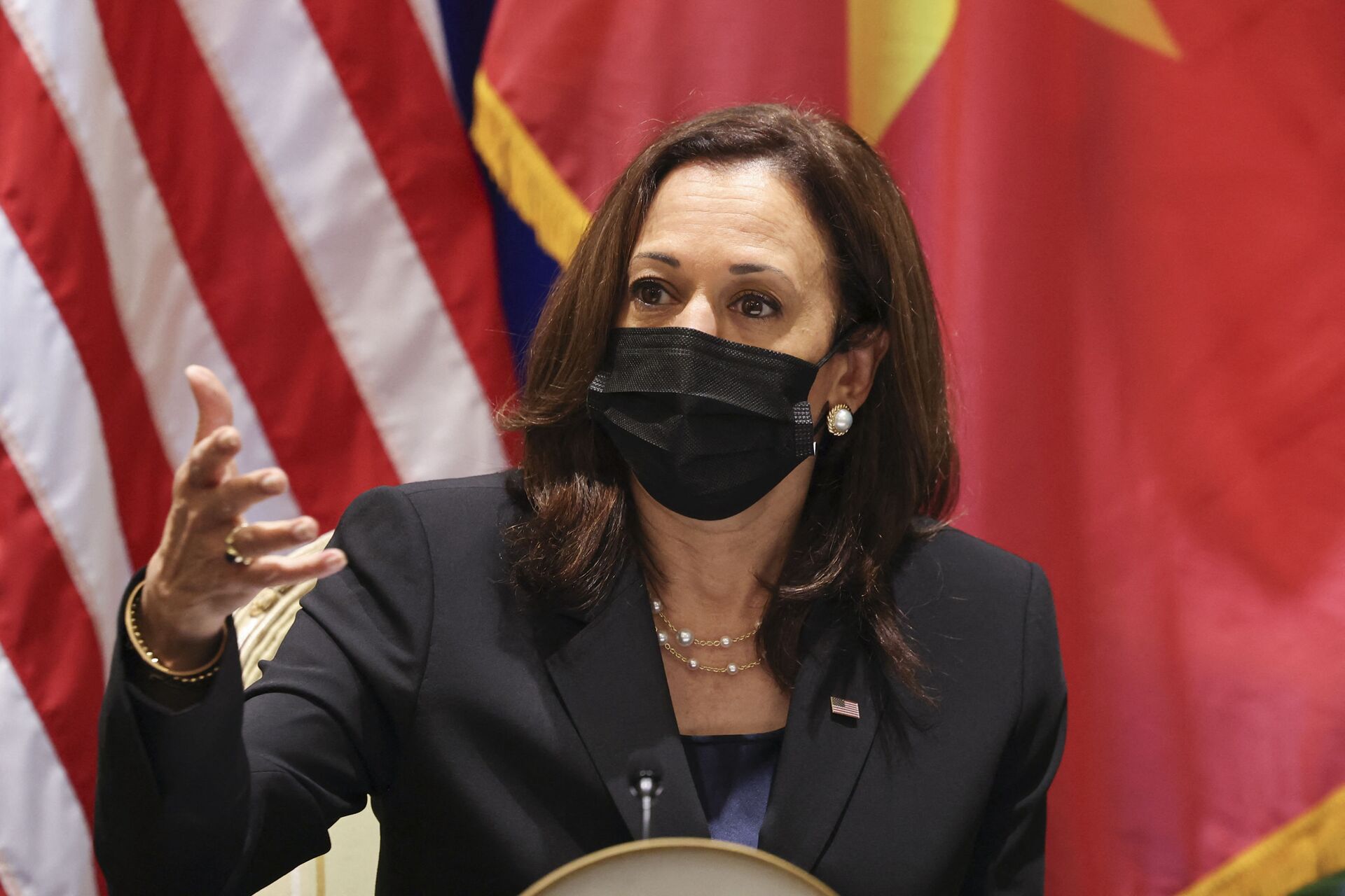 Phó tổng thống Mỹ Kamala Harris. - Sputnik Việt Nam, 1920, 05.10.2021