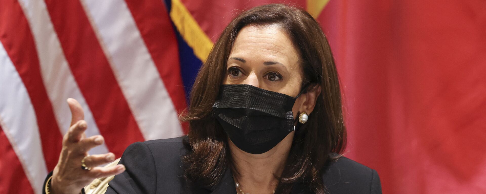 Phó tổng thống Mỹ Kamala Harris. - Sputnik Việt Nam, 1920, 27.12.2021