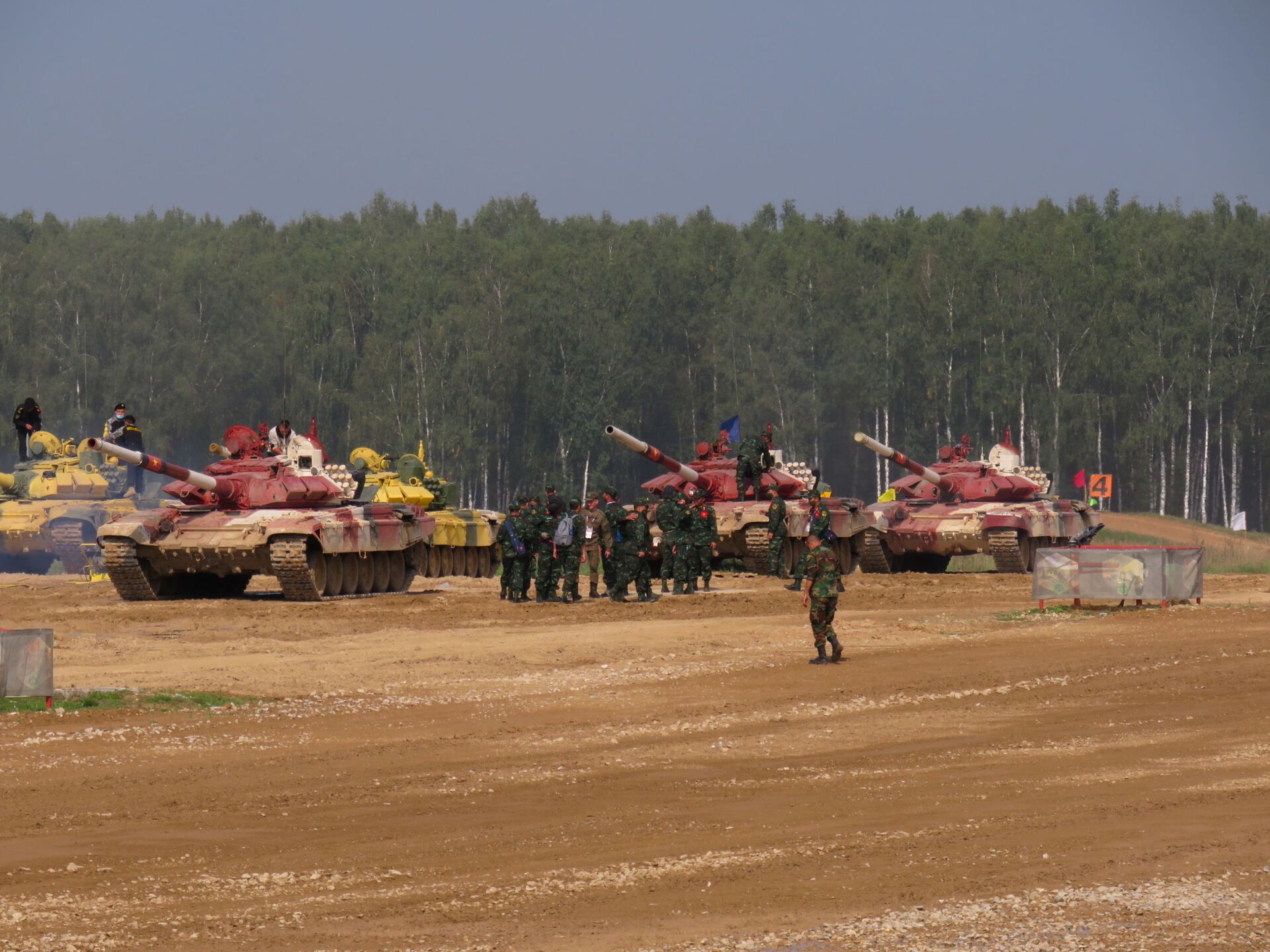 Сuộc thi Tank Biathlon-2021  - Sputnik Việt Nam, 1920, 05.10.2021