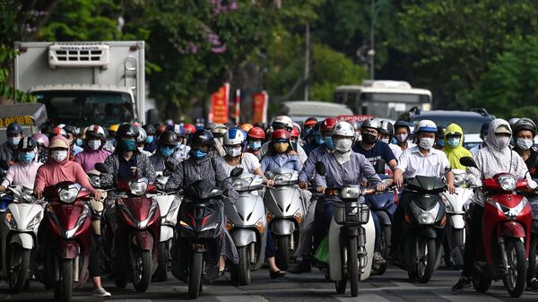 Giao thông ở Hà Nội. - Sputnik Việt Nam