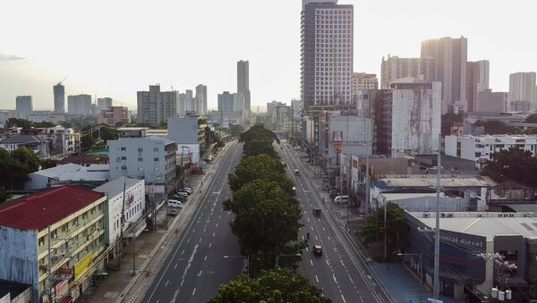 Giãn cách xã hội ở Manila, Philippines - Sputnik Việt Nam