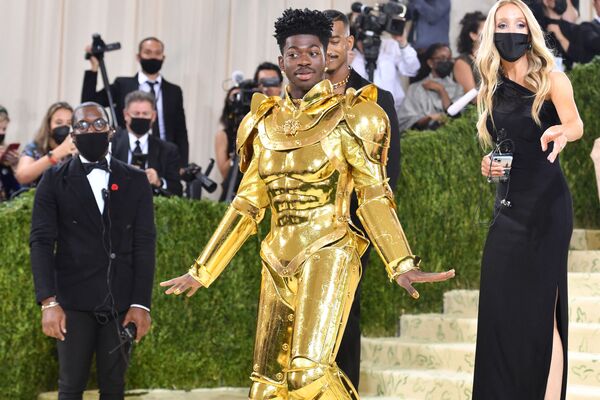 Rapper Mỹ Lil Nas X đến Met Gala 2021, Mỹ  - Sputnik Việt Nam