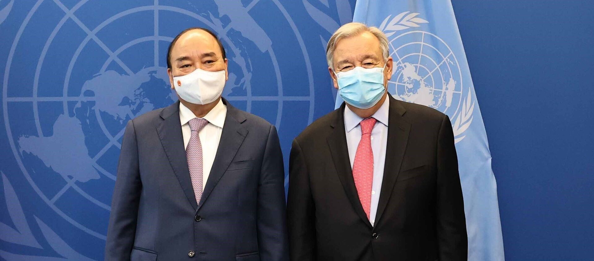 Chủ tịch nước Nguyễn Xuân Phúc gặp Tổng thư ký Liên hợp quốc Antonio Guterres - Sputnik Việt Nam, 1920, 24.09.2021