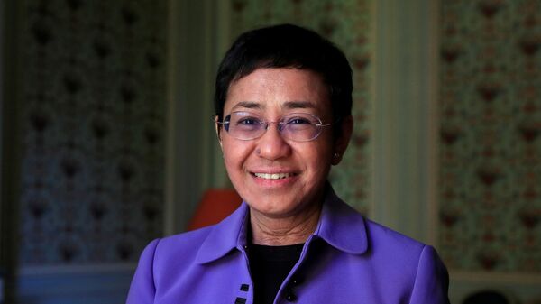 Nhà báo và nhà văn người Mỹ gốc Philippines Maria Ressa - Sputnik Việt Nam