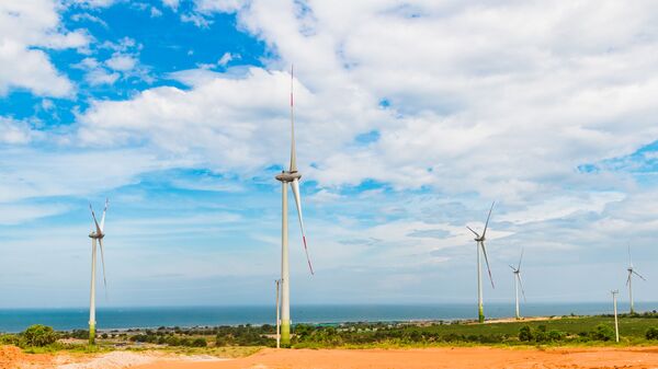 Turbine gió ở Phan Rang, Việt Nam - Sputnik Việt Nam