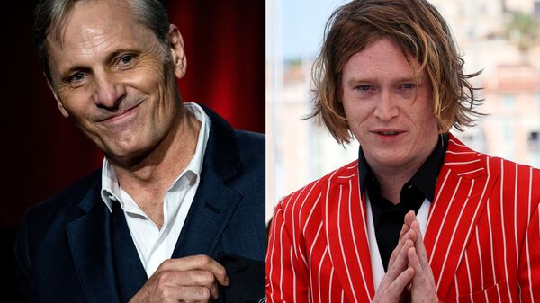 Diễn viên Viggo Mortensen và Caleb Landry Jones - Sputnik Việt Nam