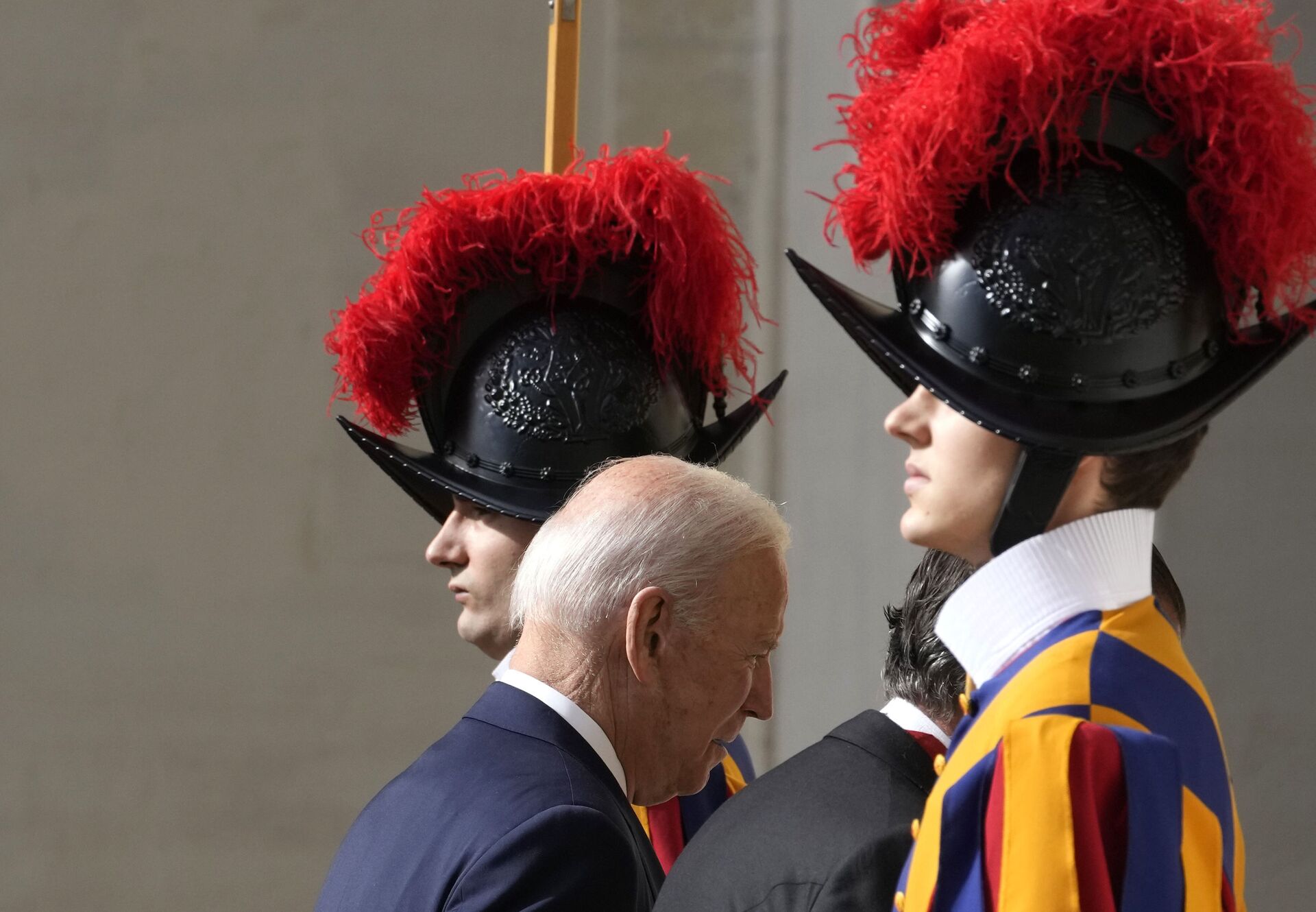 Tổng thống Hoa Kỳ Joe Biden đến yết kiến Giáo hoàng Francis tại Vatican - Sputnik Việt Nam, 1920, 29.10.2021