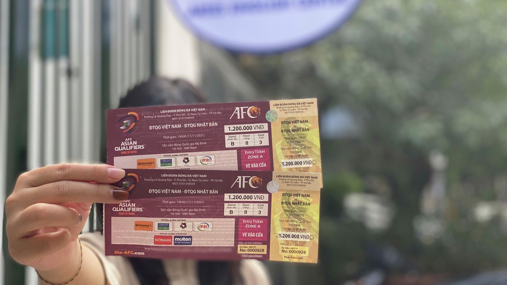 Vé trận Việt Nam - Nhật Bản khuôn khổ vòng loại thứ 3, World Cup 2022 - Sputnik Việt Nam, 1920, 11.11.2021