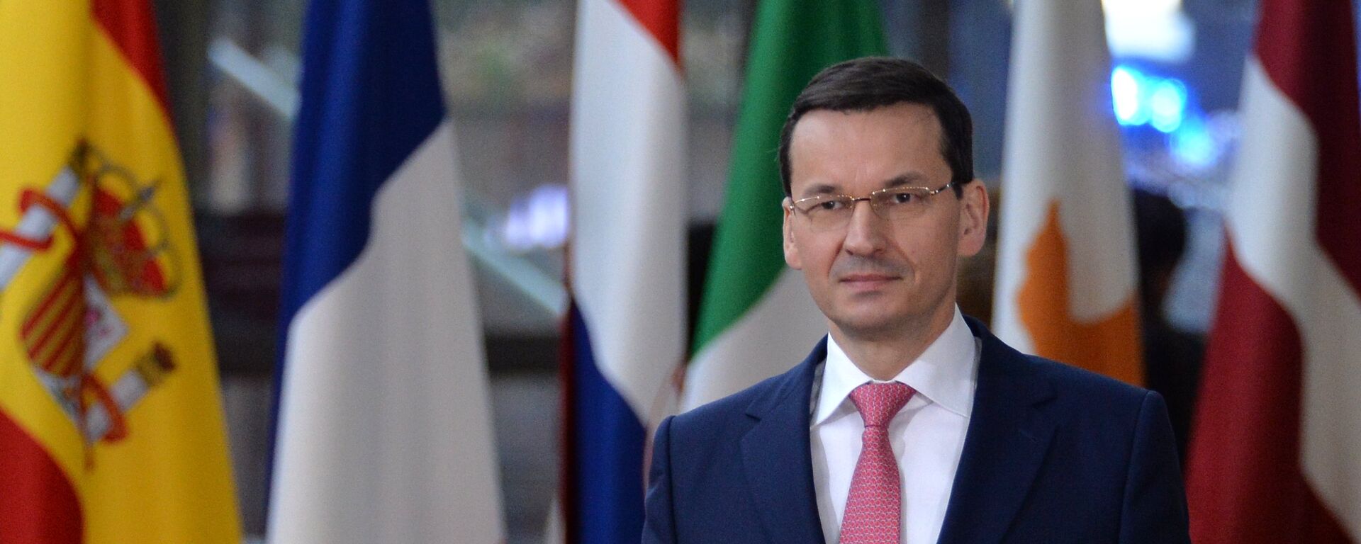 Thủ tướng Ba Lan Mateusz Morawiecki - Sputnik Việt Nam, 1920, 25.11.2021