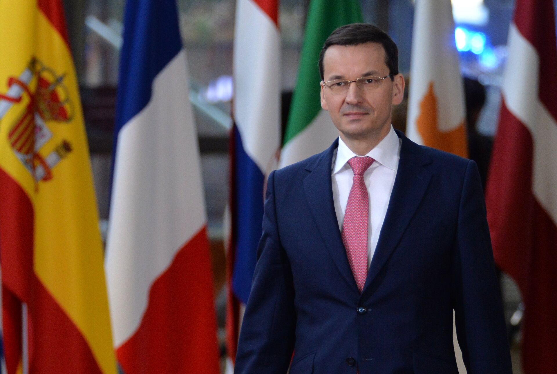 Thủ tướng Ba Lan Mateusz Morawiecki - Sputnik Việt Nam, 1920, 25.04.2022