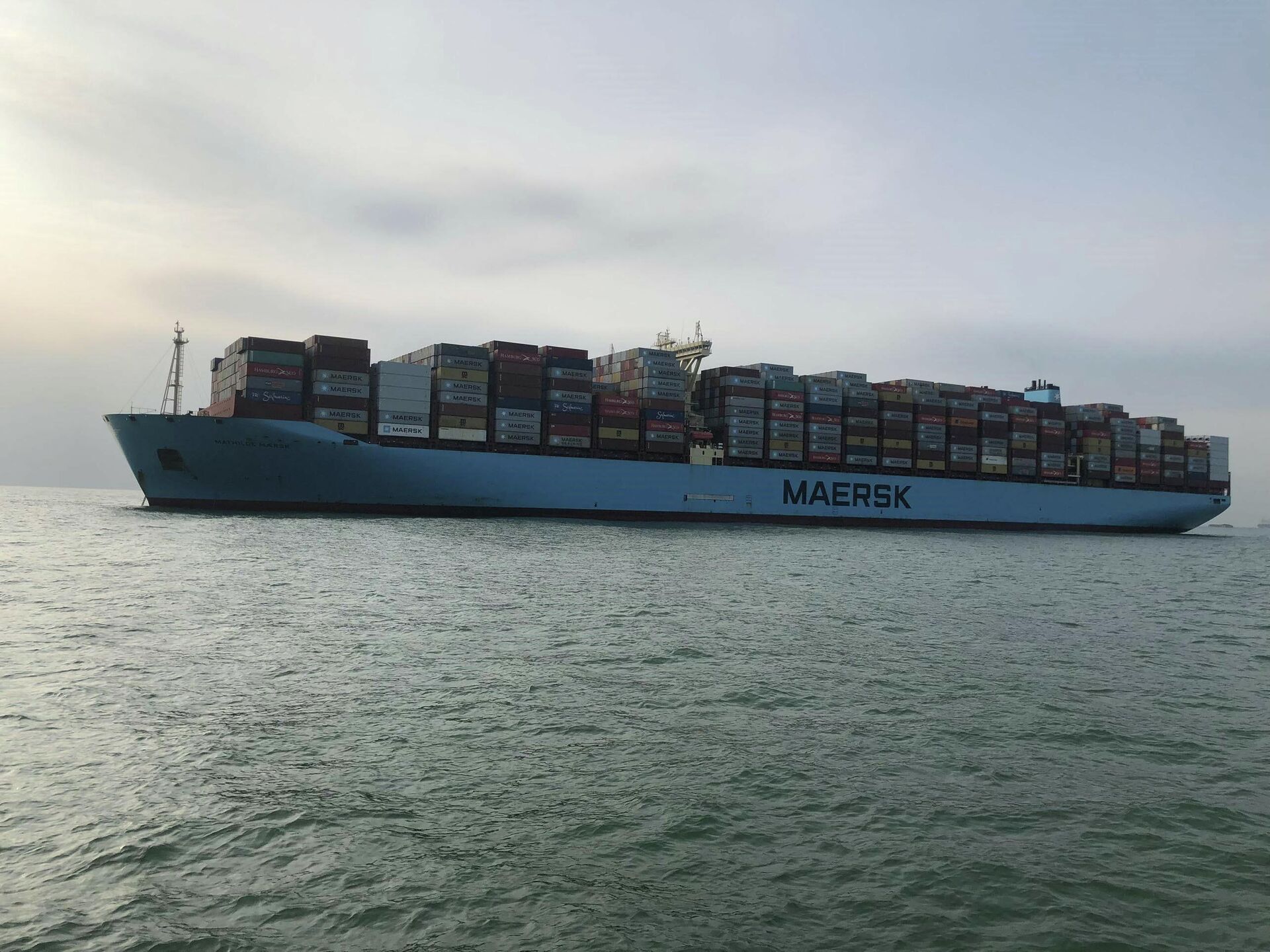 Tàu MATHILDE MAERSK đậu ngoài khơi Vũng Tàu - Sputnik Việt Nam, 1920, 03.12.2021