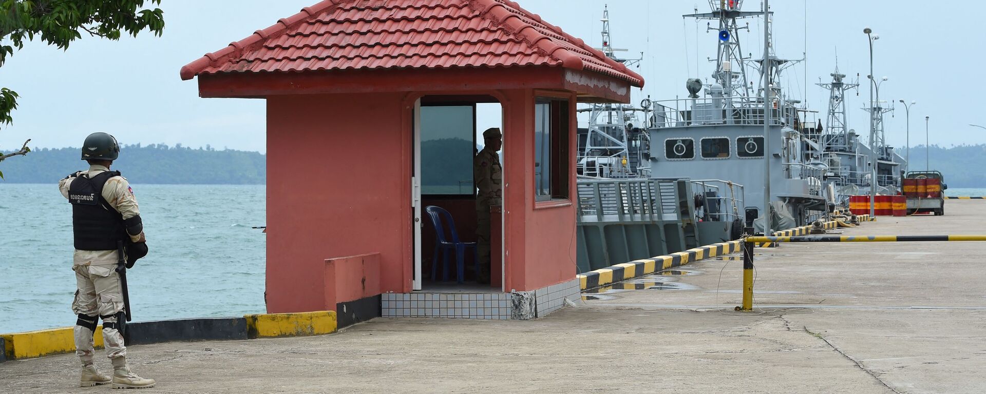 Quân đội Campuchia tại căn cứ hải quân Ream - Sputnik Việt Nam, 1920, 12.12.2021
