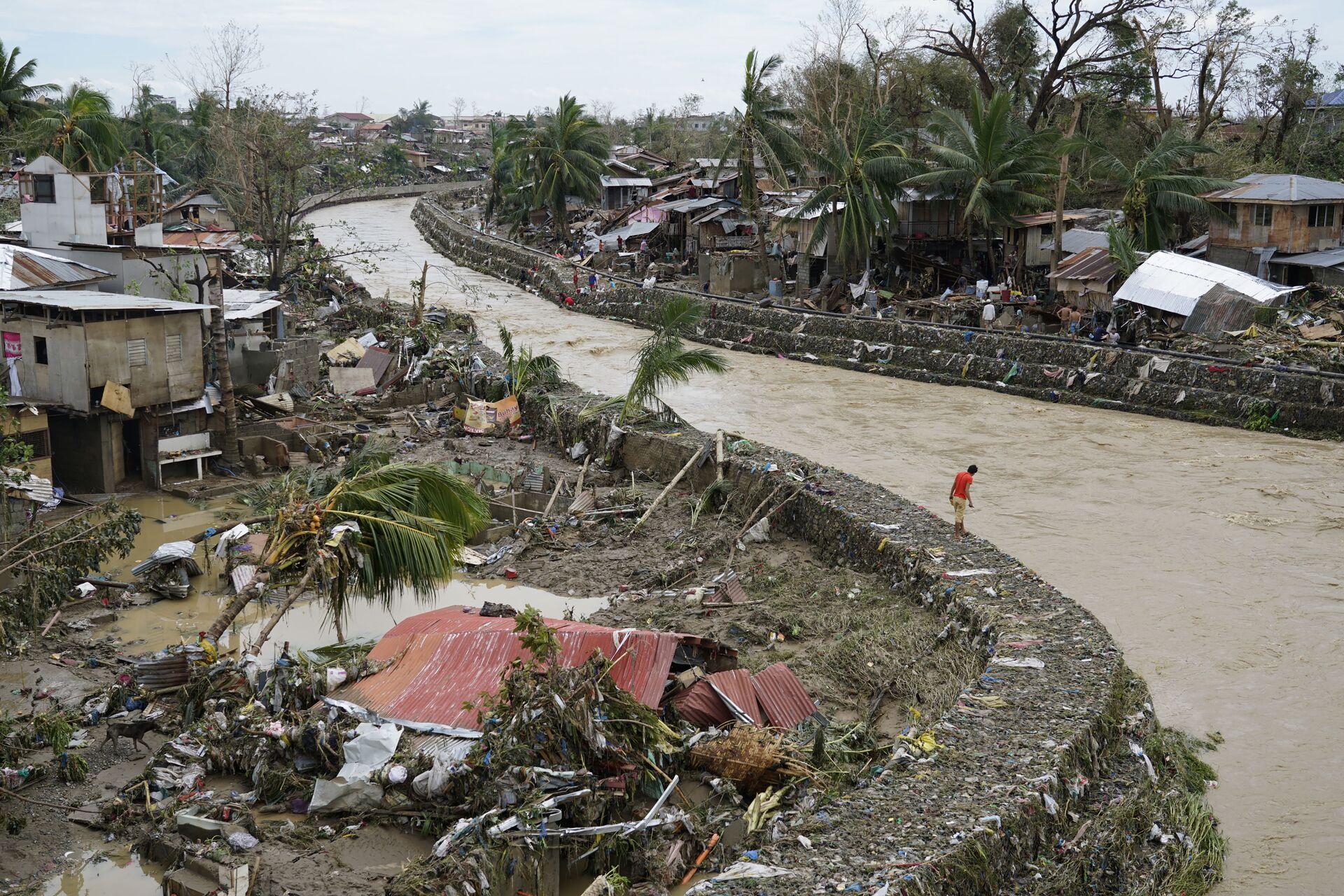 Hậu quả bão Rai ở Philippines - Sputnik Việt Nam, 1920, 18.12.2021