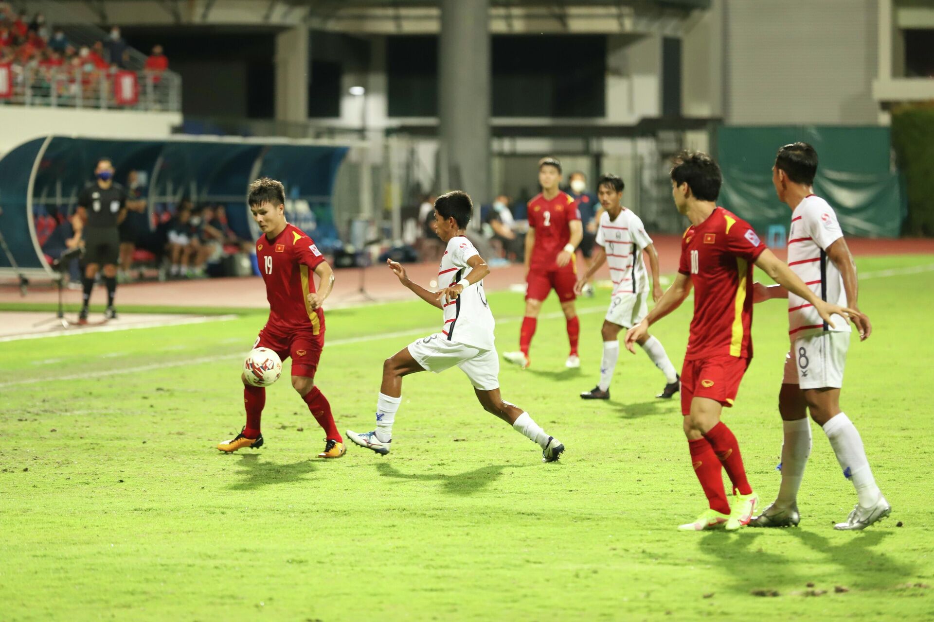 AFF Suzuki Cup 2020: Đội tuyển Việt Nam thắng Campuchia với tỷ số 4-0 - Sputnik Việt Nam, 1920, 19.12.2021