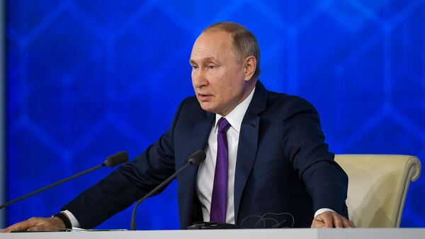 Cuộc họp báo thường niên của Tổng thống Nga Vladimir Putin - Sputnik Việt Nam