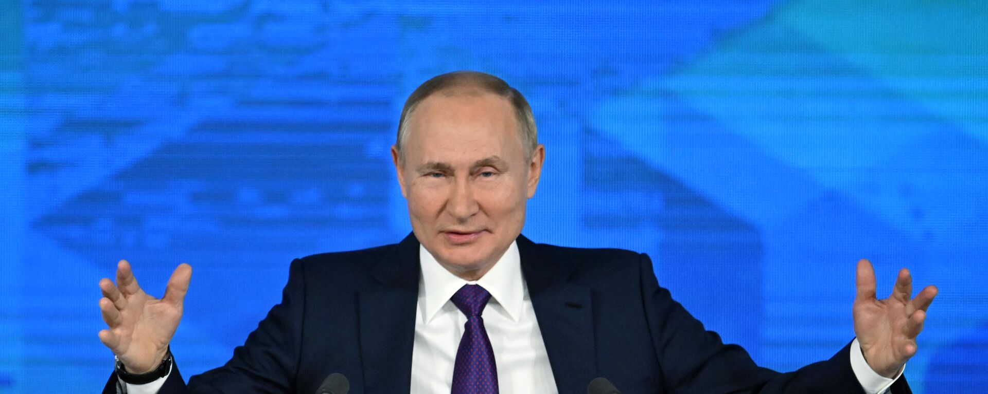 Cuộc họp báo thường niên của Tổng thống Nga Vladimir Putin - Sputnik Việt Nam, 1920, 28.01.2022