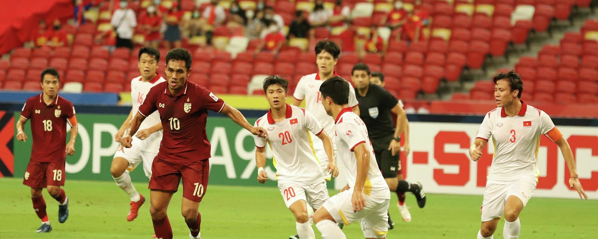 Đội tuyển Việt Nam dừng bước tại AFF SUZUKI Cup 2020 - Sputnik Việt Nam, 1920, 10.01.2022