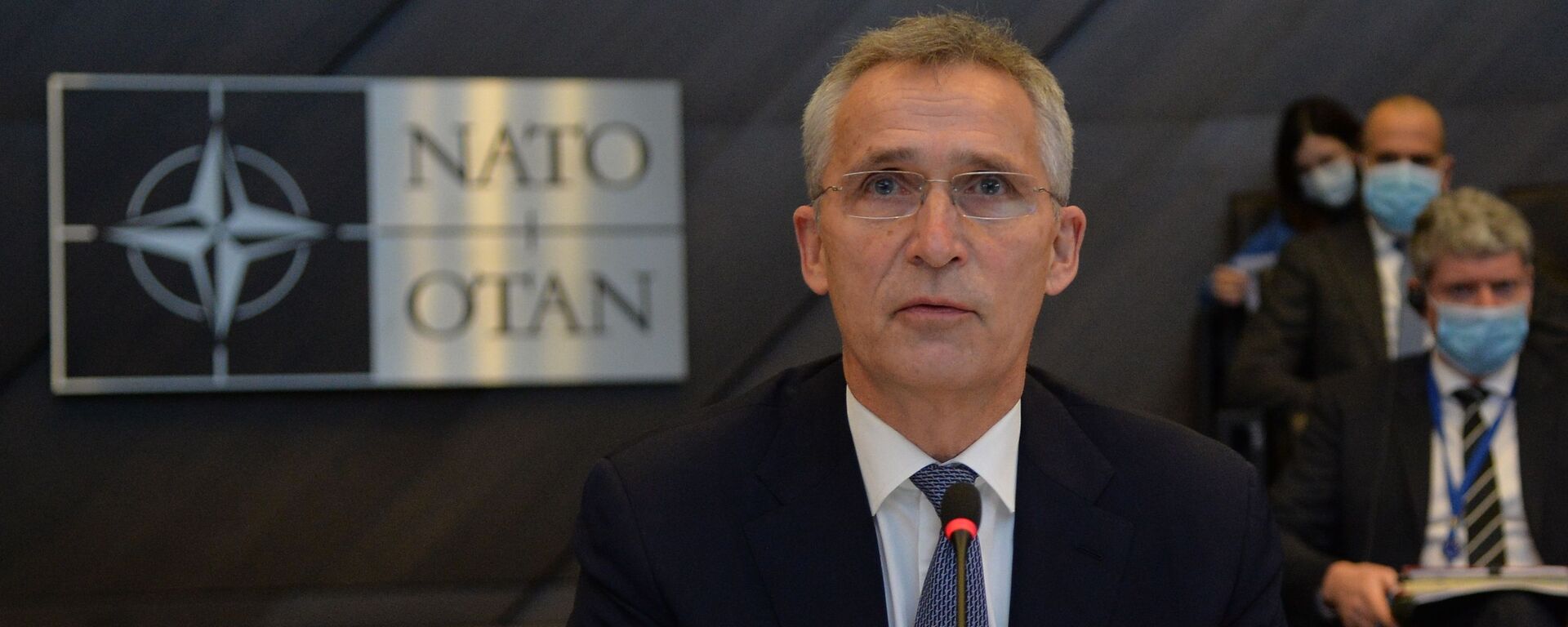 Tổng thư ký NATO Jens Stoltenberg tại cuộc họp Hội đồng NATO-Nga ở Brussels - Sputnik Việt Nam, 1920, 23.03.2023