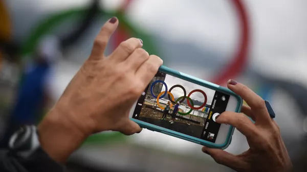 Công viên Olympic trên màn hình điện thoại - Sputnik Việt Nam