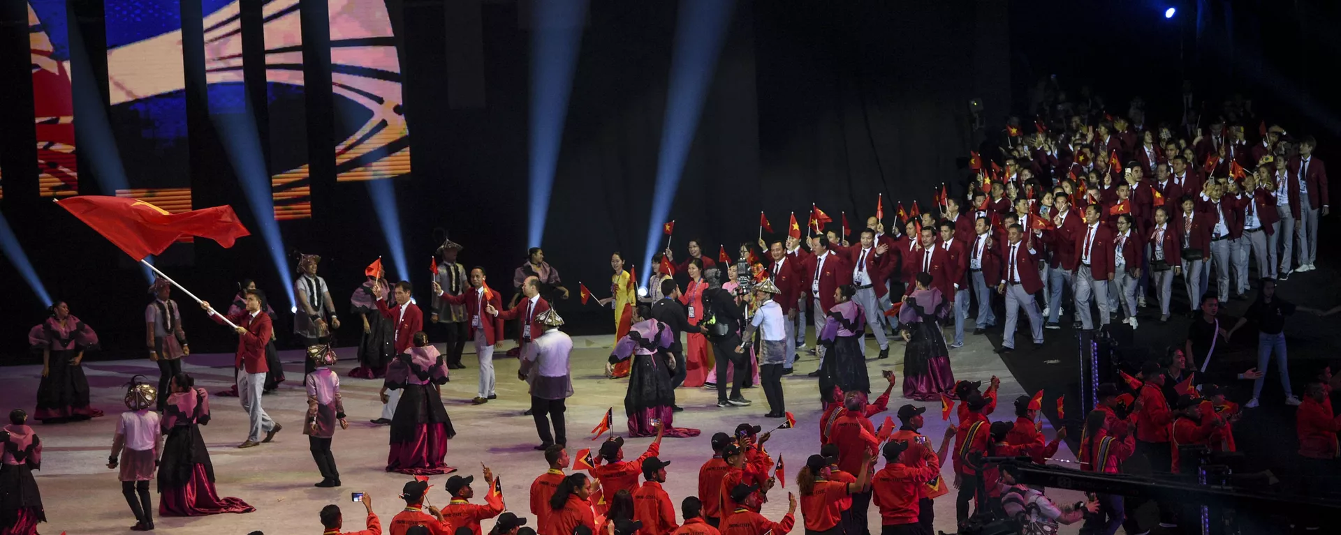 Đoàn Việt Nam dự lễ khai mạc SEA Games - Sputnik Việt Nam, 1920, 18.01.2022