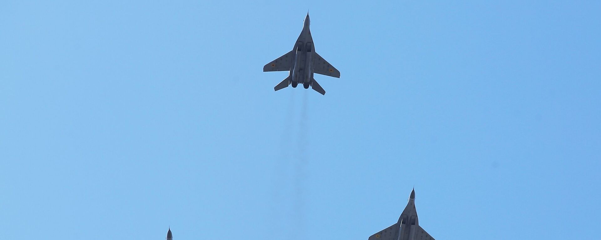 Máy bay MiG-29 ở Kiev trong buổi biểu diễn nhân Ngày Độc lập của Ukraina - Sputnik Việt Nam, 1920, 21.05.2022