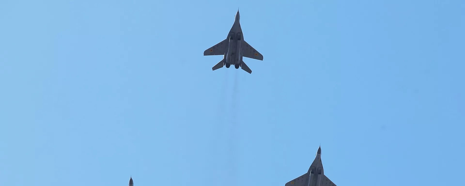 Máy bay MiG-29 ở Kiev trong buổi biểu diễn nhân Ngày Độc lập của Ukraina - Sputnik Việt Nam, 1920, 09.02.2022