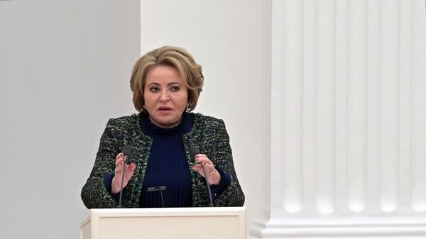 Valentina Matvienko tại cuộc họp Hội đồng An ninh Liên bang Nga - Sputnik Việt Nam