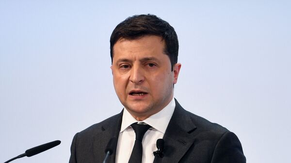 Tổng thống Ukraine Volodymyr Zelensky - Sputnik Việt Nam