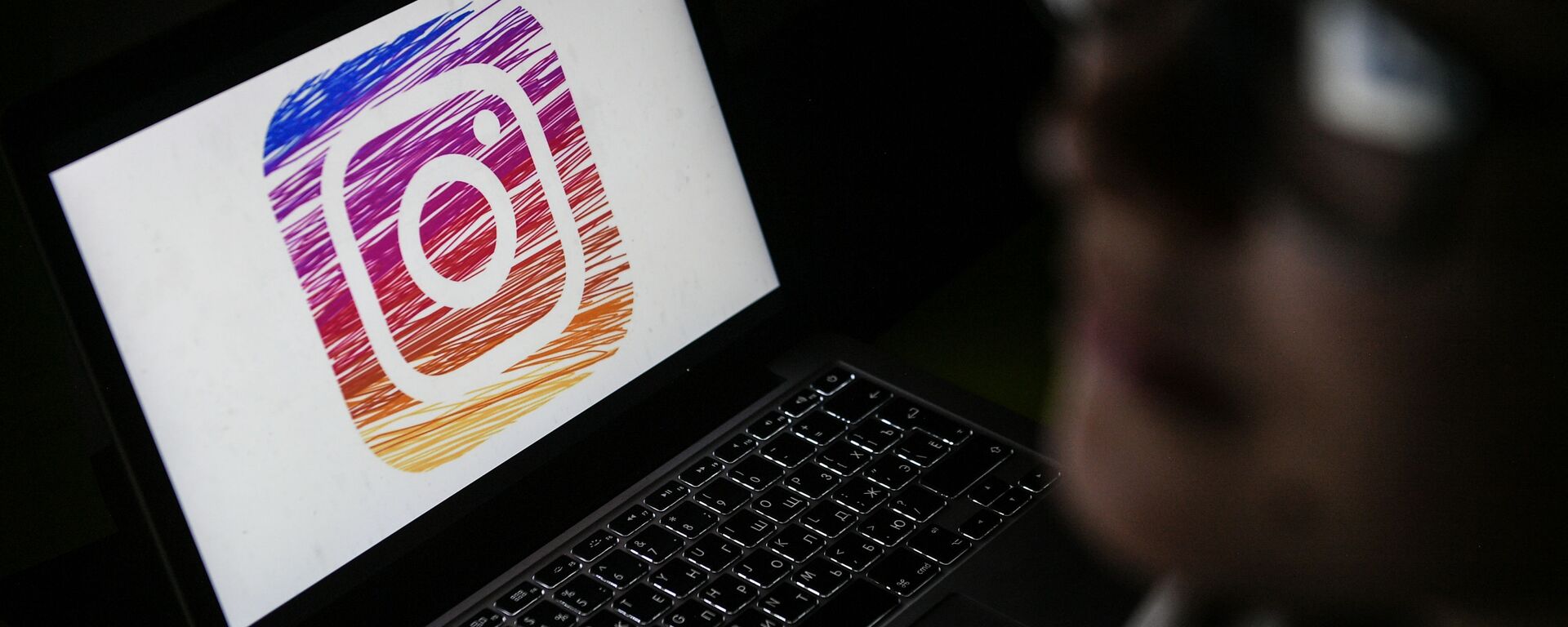 Logo Instagram trên màn hình máy tính - Sputnik Việt Nam, 1920, 02.03.2022