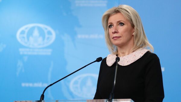 Báo cáo của đại diện chính thức Bộ Ngoại giao Nga M. Zakharova - Sputnik Việt Nam