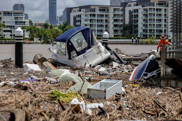 Xác tàu tại bến phà Hawthorne ở Brisbane, Úc - Sputnik Việt Nam