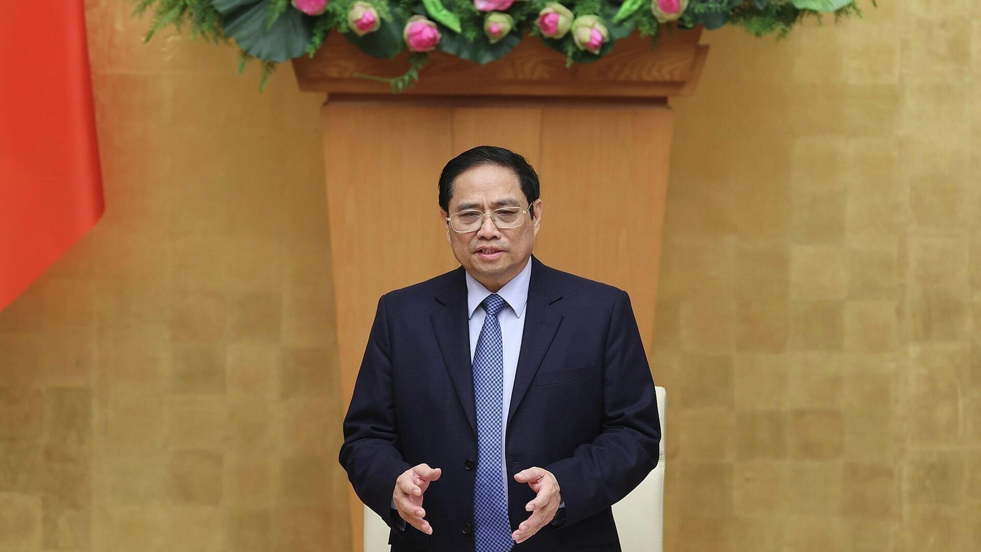 Thủ tướng Phạm Minh Chính chủ trì phiên họp - Sputnik Việt Nam, 1920, 03.03.2022