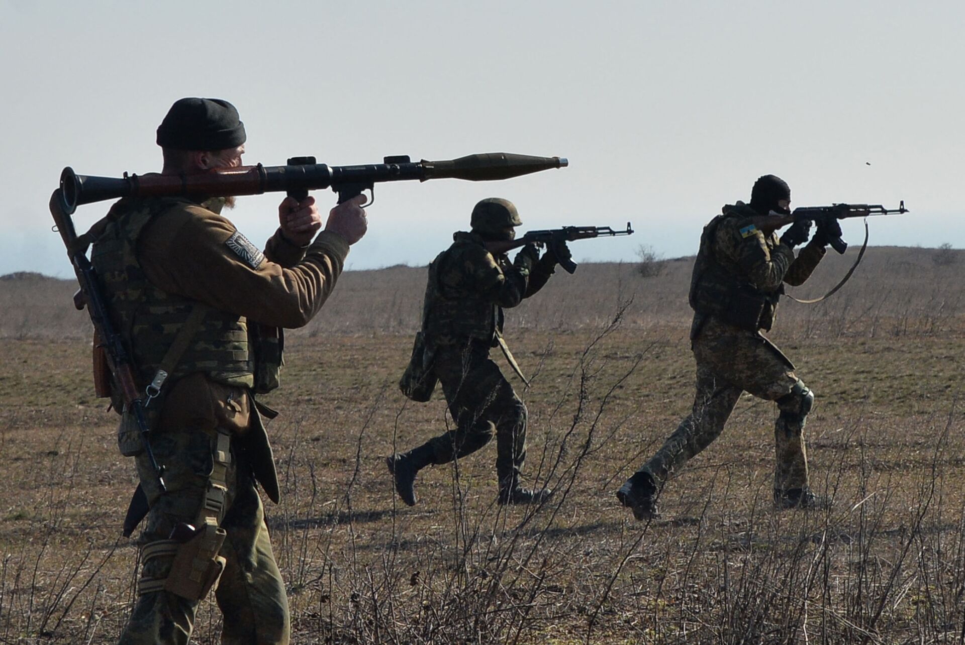 Máy bay chiến đấu Azov trong cuộc tập trận gần Mariupol. Lưu trữ ảnh - Sputnik Việt Nam, 1920, 31.03.2022