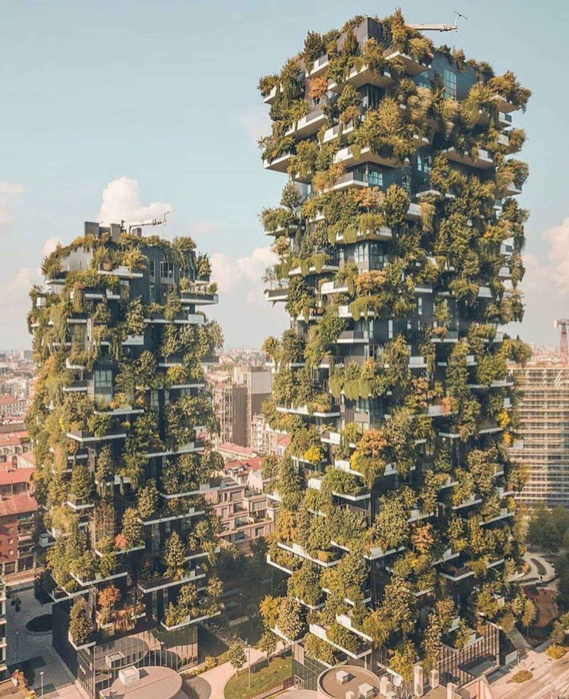 Hình ảnh một dự án theo mô hình Vertical Forest - Sputnik Việt Nam, 1920, 10.03.2022