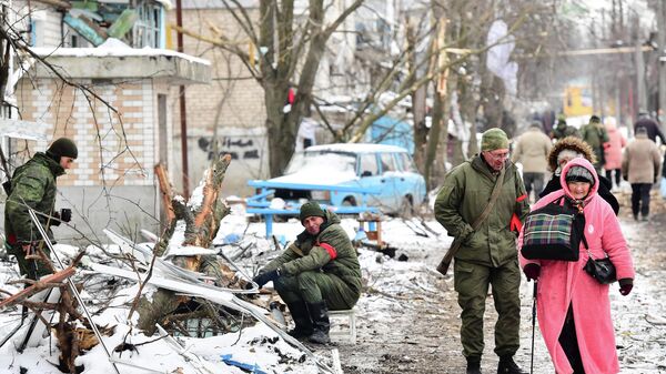 Quân đội DNR giành quyền kiểm soát Volnovakha - Sputnik Việt Nam