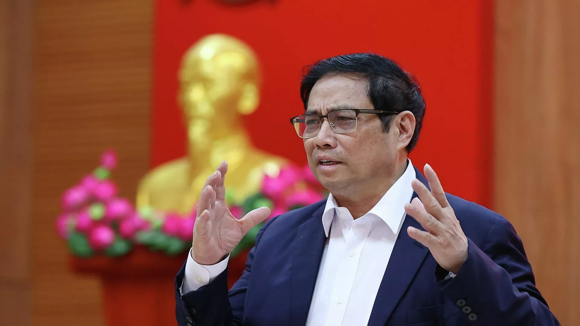 Thủ tướng Phạm Minh Chính kết luận buổi làm việc với lãnh đạo chủ chốt tỉnh Khánh Hoà Thủ tướng Phạm Minh Chính kết luận buổi làm việc với lãnh đạo chủ chốt tỉnh Khánh Hoà - Sputnik Việt Nam, 1920, 16.03.2022