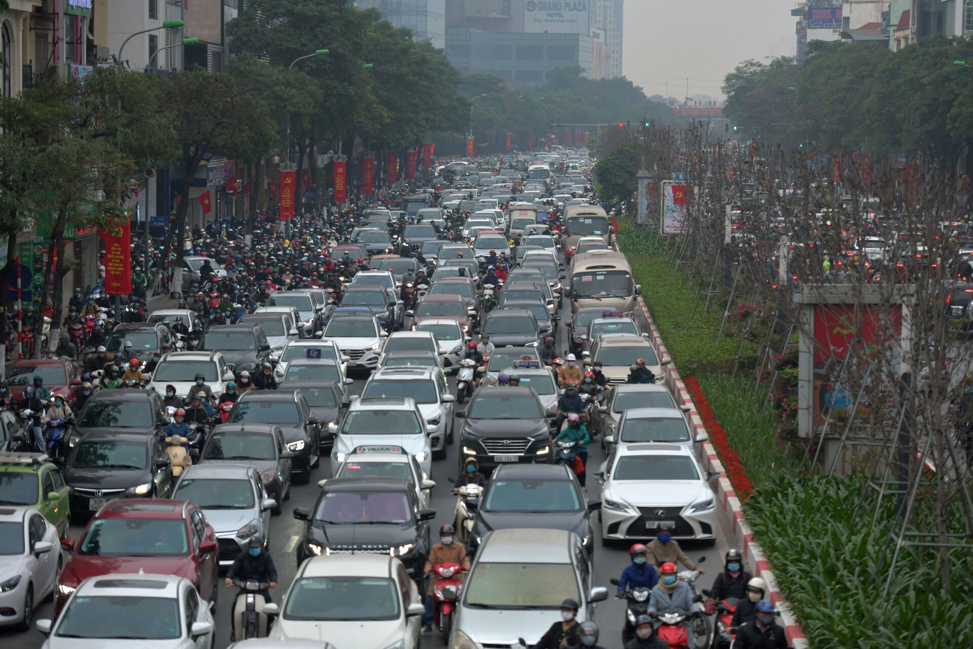 Giao thông ở Hà Nội - Sputnik Việt Nam, 1920, 17.03.2022