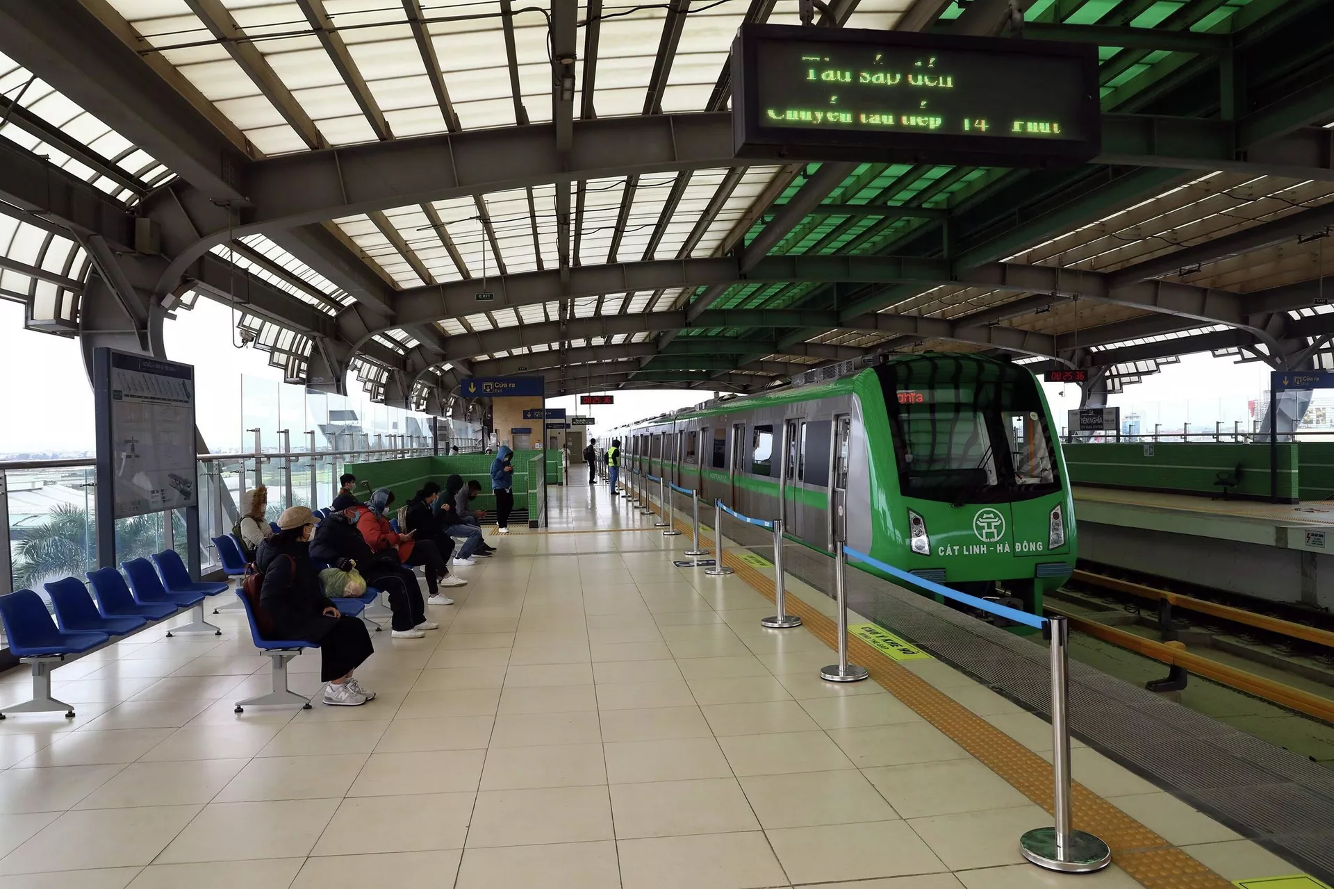 Đường sắt đô thị Cát Linh-Hà Đông đang dần thu hút khách Đường sắt đô thị Cát Linh-Hà Đông đang dần thu hút khách - Sputnik Việt Nam, 1920, 21.03.2022
