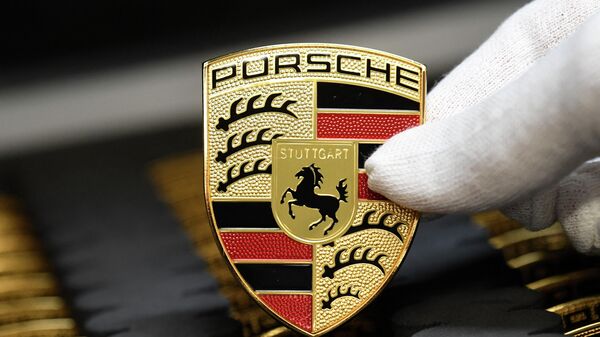 Logo Porsche, ảnh chứng khoán - Sputnik Việt Nam