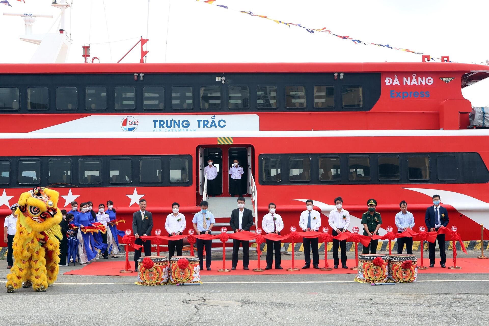 Khai trương tuyến tàu cao tốc đường thủy đầu tiên Đà Nẵng - đảo Lý Sơn - Sputnik Việt Nam, 1920, 29.03.2022