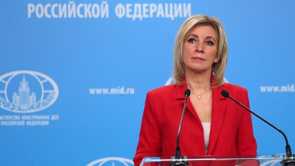 Báo cáo của đại diện chính thức Bộ Ngoại giao Nga M. Zakharova - Sputnik Việt Nam