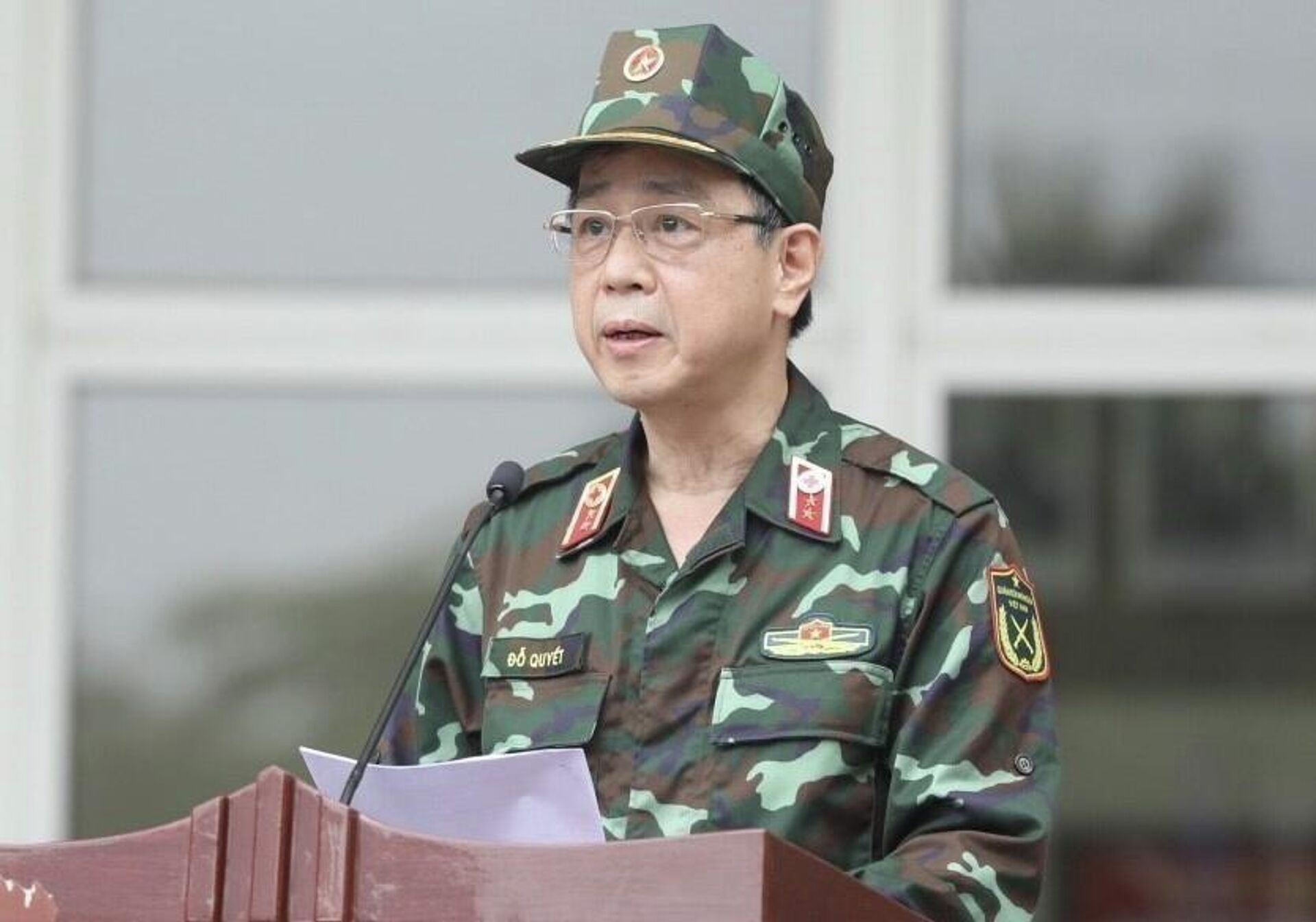 Trung tướng Đỗ Quyết, Phó Bí thư Đảng ủy, Giám đốc Học viện Quân y.  - Sputnik Việt Nam, 1920, 05.04.2022