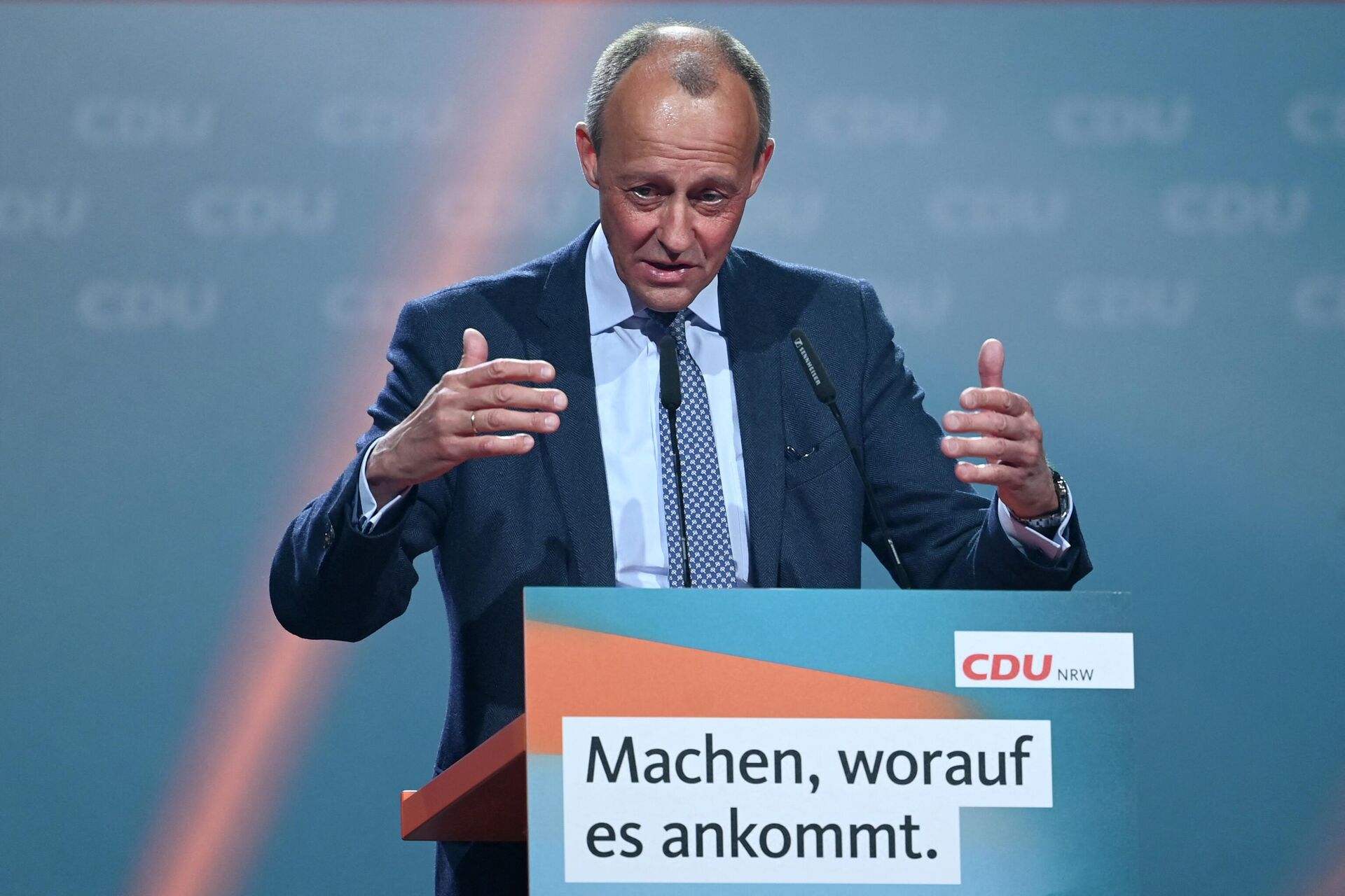 Chủ tịch của đảng Liên minh Dân chủ cơ đốc giáo (CDU) Friedrich Merz - Sputnik Việt Nam, 1920, 27.04.2022