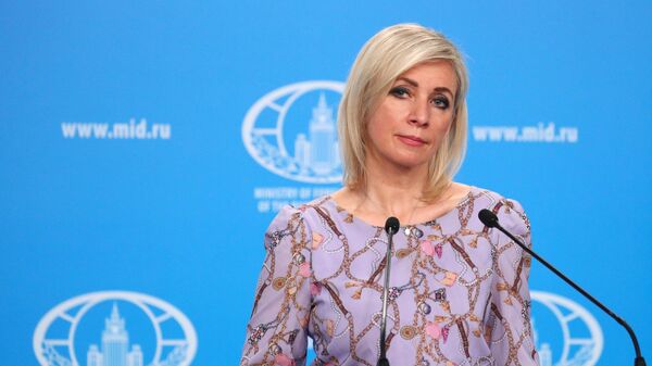 Báo cáo của đại diện chính thức Bộ Ngoại giao Nga M. Zakharova - Sputnik Việt Nam