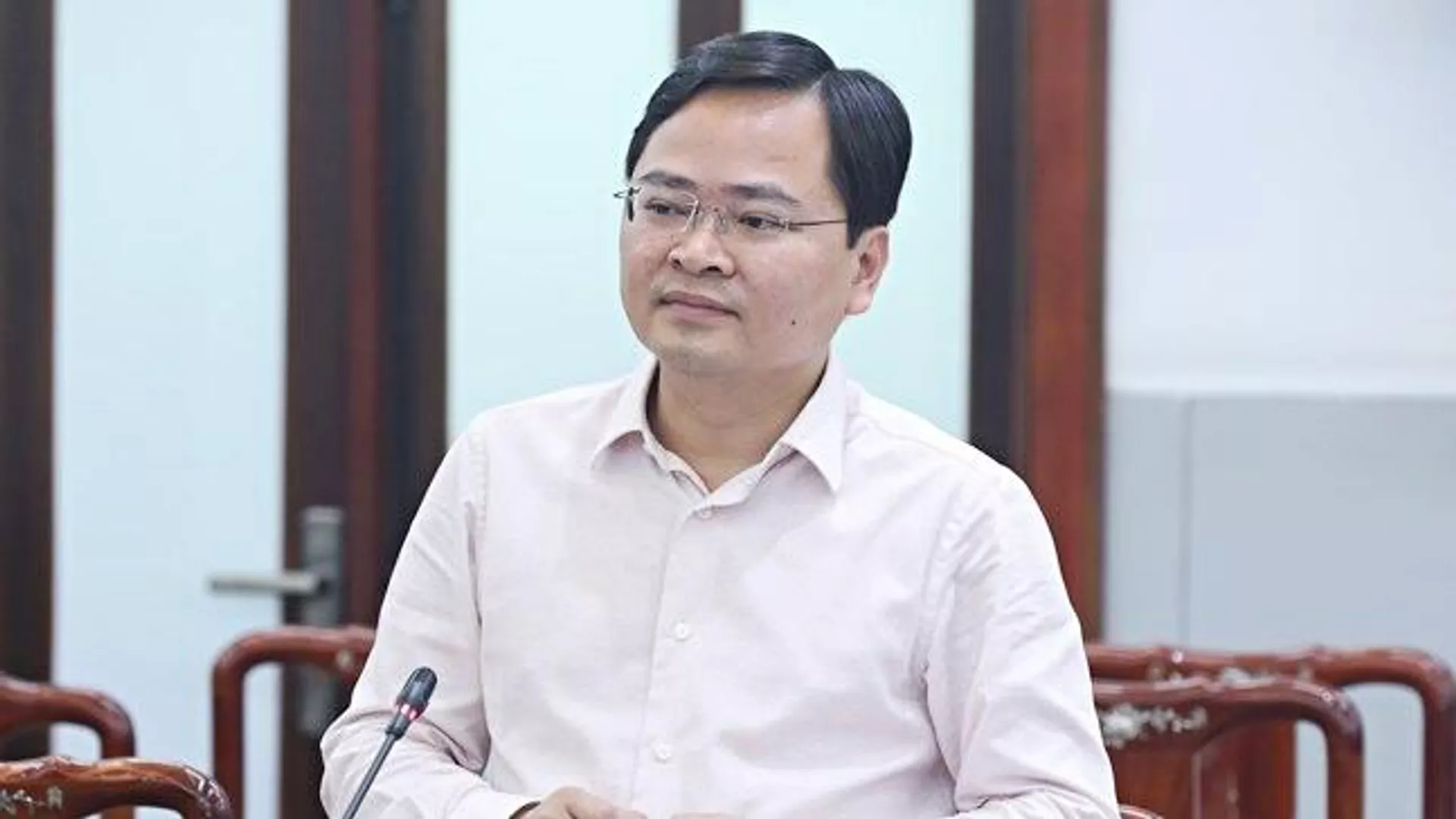 Ủy viên T.Ư Đảng, Bí thư thứ nhất T.Ư Đoàn Nguyễn Anh Tuấn phát biểu tại hội nghị Ủy viên T.Ư Đảng, Bí thư thứ nhất T.Ư Đoàn Nguyễn Anh Tuấn phát biểu tại hội nghị - Sputnik Việt Nam, 1920, 09.05.2022