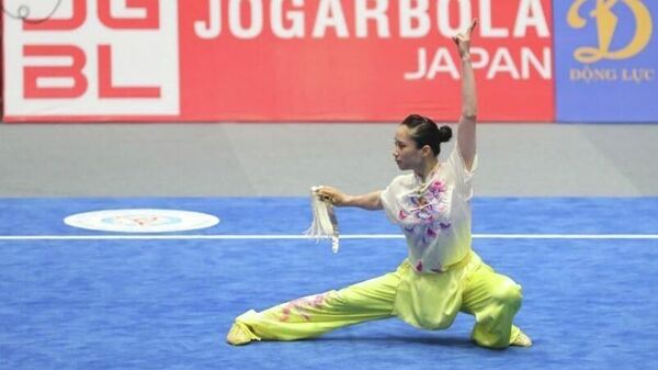 Dương Thúy Vi đoạt HCV đầu tiên cho Wushu Việt Nam tại SEA Games 31 - Sputnik Việt Nam