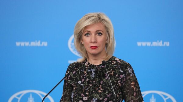 Báo cáo của đại diện chính thức Bộ Ngoại giao Nga M. Zakharova - Sputnik Việt Nam