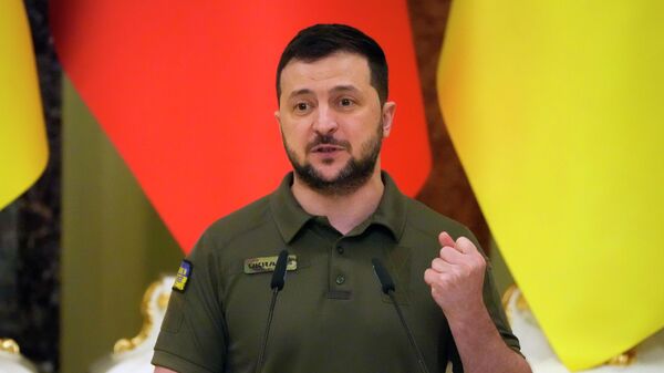 Tổng thống Ukraina Vladimir Zelensky - Sputnik Việt Nam