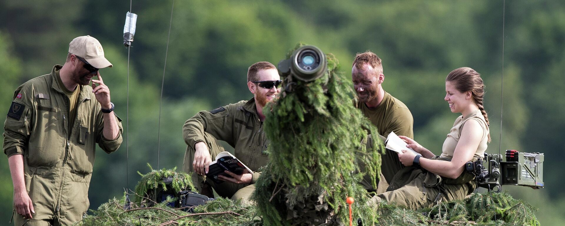 Cuộc tập trận của NATO Iron Wolf 2017 ở Latvia - Sputnik Việt Nam, 1920, 29.05.2022