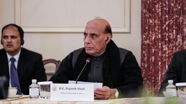 Bộ trưởng Quốc phòng Ấn Độ Rajnath Singh - Sputnik Việt Nam